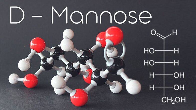 D-mannoză în Cystolax